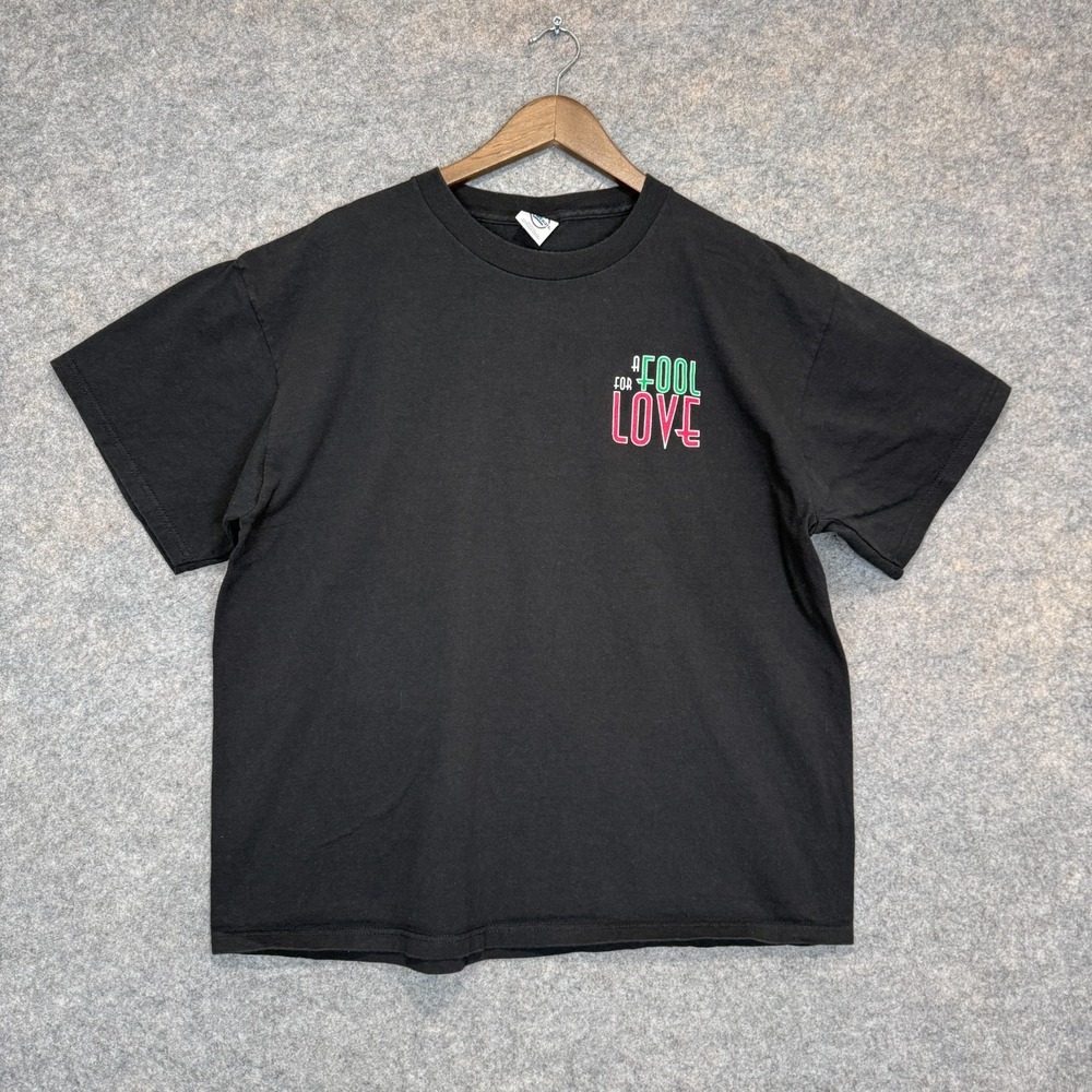 Vintage A Fool‎ for Love Movie Theater Shirt Adult XL Promo Movie Broadway USA